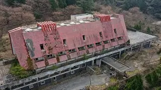 ドローン空撮　阿蘇観光ホテル