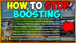 The SIMPLE WAY to STOP BOOSTING - Apex Legends Season 16