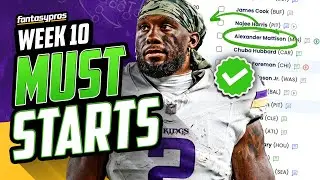 20 MUST Start Players for Week 10 (2023 Fantasy Football)