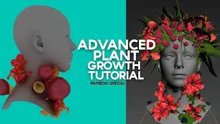 Tyflow Advanced Plant/Fruits Growth Tutorial (Preview)