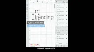 Part 2 - Create Rhinestone design with a Free font 