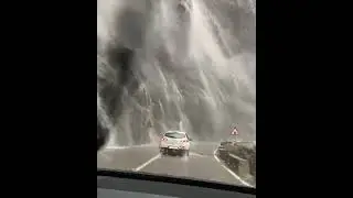 Downpour in Montenegro. It looks intimidating//ending||D⚡D||