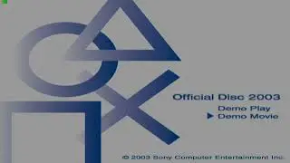 [PS2] [NTSC-J] Official Demo Disc 2003 (Japan) Menu [PAPX-90507]