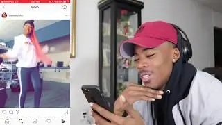 @therealeisha - Instagram Star ⭐️ The Best Dance Challenge Compilation Video REACTION 🔥‼️