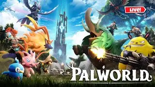 Let's Build Our POKe'MON World..! | Pal World Live |#palworld #live #india
