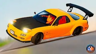 Satisfying Rollover Crashes #74 - BeamNG drive CRAZY DRIVERS