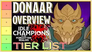 Donaar Rework | Tier List Ranking & Overview | Idle Champions