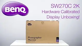 First BenQ SW270C 2K Hardware Calibrated Display Unboxing! by Art Suwansang