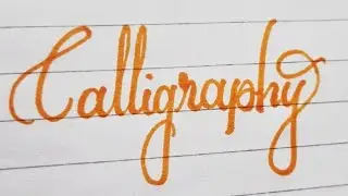 Calligraphy Handwriting Practice || Beautiful Calligraphy Handwriting ||