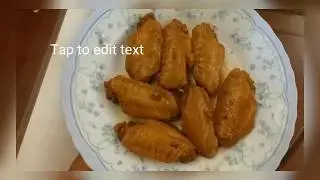 Chicken Wing with Chinese marinade sauce