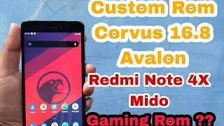 Custom Rom Redmi Note 4X ( Mido ) - Corvus Os v16.8 Avalon Android 11 Stable