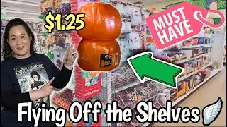 DOLLAR TREE🚨🔥🎃 HURRY… THIS ITEM IS FLYING OFF THE SHELVES🪽NEW & RETURNING HALLOWEEN FINDS FOR $1.25💨