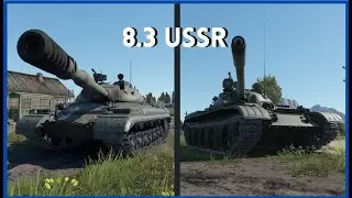 8 3 USSR IS CRAZY - War Thunder T-55A and T-10M