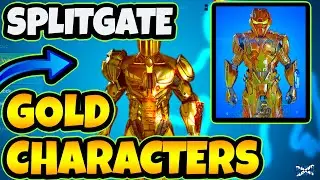 Splitgate: How to Unlock *LEGENDARY* GOLD CHARACTERS! Unlock FREE Reward DROPS! (Splitgate 2021)