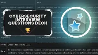 🔐📚 Mastering Cybersecurity: Anki Deck Cibersecurity Basic Questions