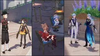 All Characters NPC Location - Roses and Muskets Event Day 1 | Genshin Impact 4.3