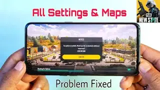 PUBG New State Unable to Connect Server Problem Fix, Pubg new state all settings, how to play
