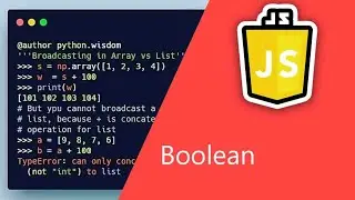 boolean : : JavaScript