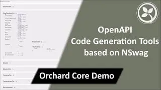 OpenAPI Code Generation Tools based on NSwag - Orchard Core Demo