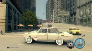 Мафия 2:Москвич-2140 vs Ford Custom 200