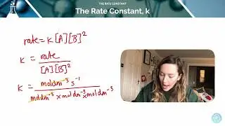 The Rate Constant | A-Level Chemistry | AQA, OCR, Edexcel