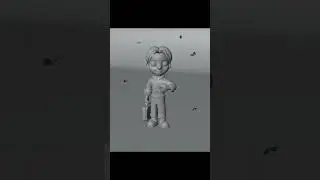 cute 3D boy #shorts #cute #3d #blender