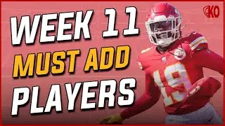 Must Add Players for Week 11 - Waivers  (2022 Fantasy Football)