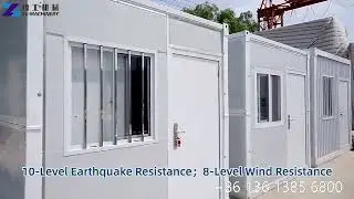 Folding Aluminum Container/Tiny Prefab Container House/Movable Portable Mobile Home #prefabhouses