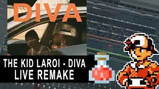 The Kid LAROI - Diva ft. Lil Tecca [FL STUDIO REMAKE] (EXTREMELY DETAILED) +FLP