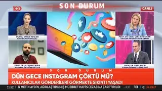 tv100 | Prof. Ali Murat Kırık | Instagram'a neden erişim sağlanamıyor? Hesaplar neden çıkış yaptı?