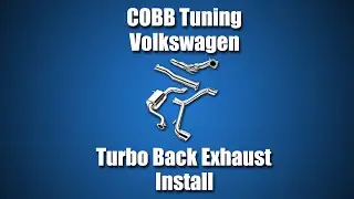 COBB Tuning - Volkswagen MK6 GTI Turbo Back Exhaust Install