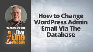 how to change wordpress admin via the database