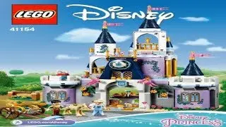 LEGO Disney Princess CINDERELLA'S DREAM CASTLE 41154 Лего Принцессы Дисней Волшебный замок Золушки