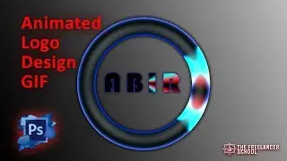 Photoshop Tutorial - How to Create Animated GIF Logo in Photoshop CC