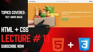 How to Create a Text-Above-Image Header with HTML & CSS | Responsive Design Tutorial | Script&Sip