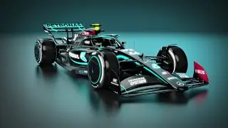 2022 Mercedes AMG F1 Black Livery
