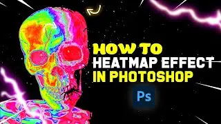 Heatmap Effect in Adobe Photoshop.