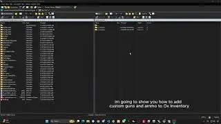 Add Custom Guns & Ammo to Ox Inventory in FiveM | Easy Tutorial