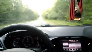 Моя Серая Веста, вечер, пустая дорога, лето  и джаз...