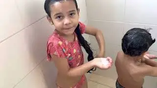 Rotina de Banho das crianças 🥰