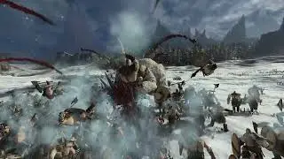 Warhammer Total War 3 Yhetee Rimspiker new attacks and sounds