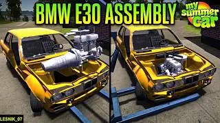 ASSEMBLY OF MY BMW E30 #2  I My Summer Car