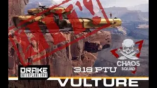 Star Citizen 3.18 ptu Vulture Piracy. Boarding action!
