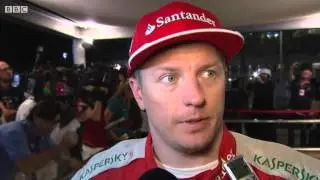 2015 Abu Dhabi - Post-Race: Kimi Raikkonen