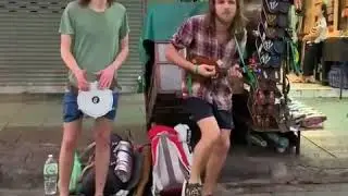 Музыкальный Джем на улицах Бангкока