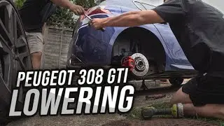 It's time to lower my 308 GTi!