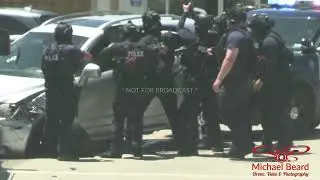 08-03-2024 - North Richland Hills, TX - assault suspect leads officer on chase, ends in stand off