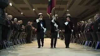 Burschentag in Eisenach - Einzug der Chargierten der Deutschen Burschenschaft