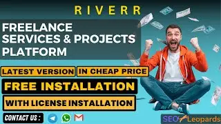 [Full Latest Version] Riverr - Freelance Services & Projects Platform SCRIPT (In Cheap Price)