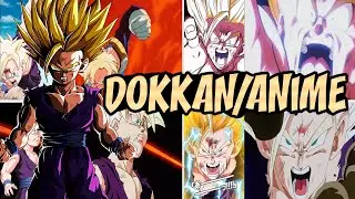 Dokkan VS Anime - Gohan SSJ LR